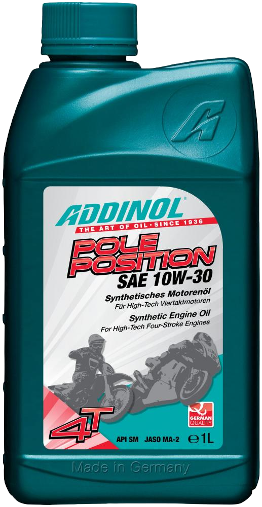 Моторное масло Addinol Pole Position 10W-30, 1л
